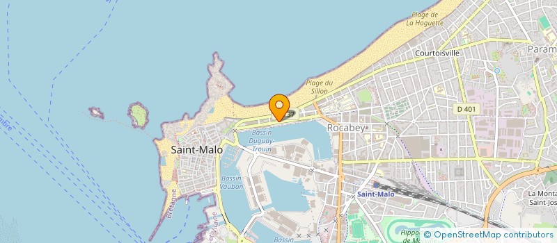 localisation de l'entreprise LES PECHEURS DE SAINT MALO à SAINT-MALO
