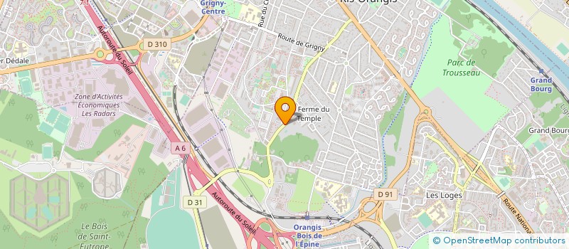 localisation de l'entreprise LES PECHEURS EN HERBE - ECOLE DE PECHE DE RIS-ORANGIS à RIS-ORANGIS