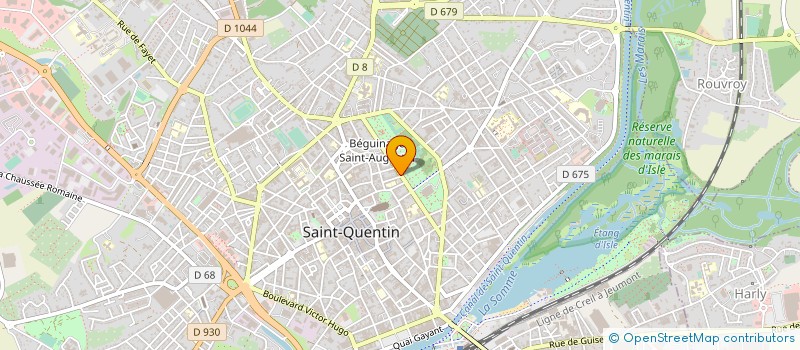localisation de l'entreprise '' LES PECHEURS SAINT-QUENTINOIS '' à SAINT-QUENTIN