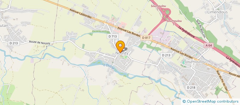 localisation de l'entreprise LES PEDALES DU DIMANCHE  NOUSTY