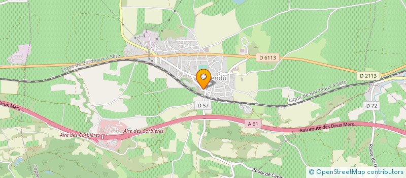 localisation de l'entreprise LES PELLETS  CAPENDU