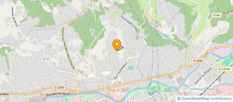 localisation de l'entreprise LES PENATES DES 3 CONILS  CASTILLON-LA-BATAILLE