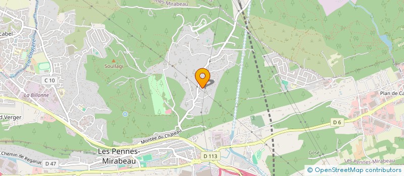localisation de l'entreprise LES PENNES AUTREMENT à LES PENNES MIRABEAU