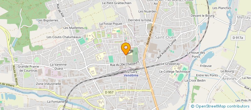 localisation de l'entreprise LES PENSEES UNIVERSELLES D'ATATURK  VENDOME