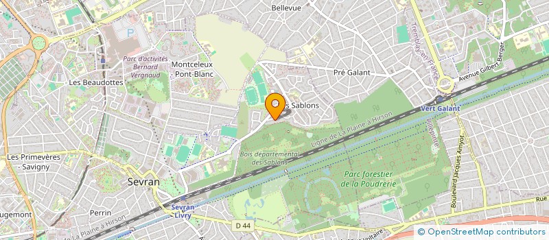 localisation de l'entreprise LES PENTYS DE POULDOHAN à SEVRAN