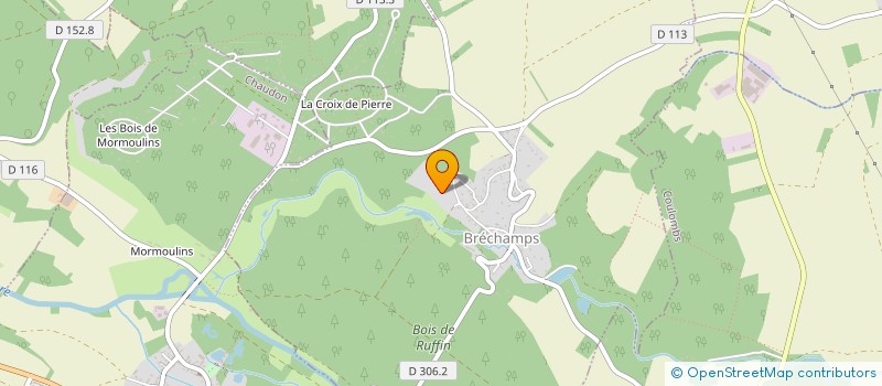 localisation de l'entreprise LES PEPINIERES DE LA MALTORNE à BRECHAMPS