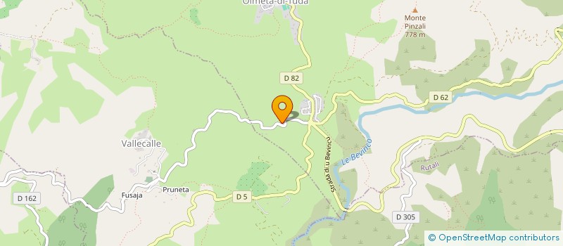 localisation de l'entreprise LES PEPINIERES DE PILOCACCIA à VALLECALLE
