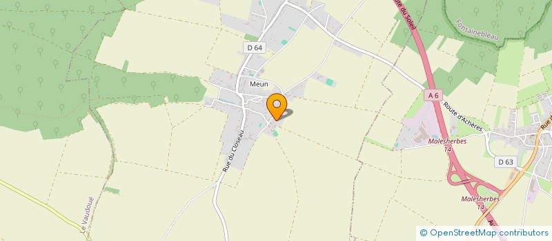 localisation de l'entreprise LES PEPINIERES DES ABERS à ACHERES-LA-FORET