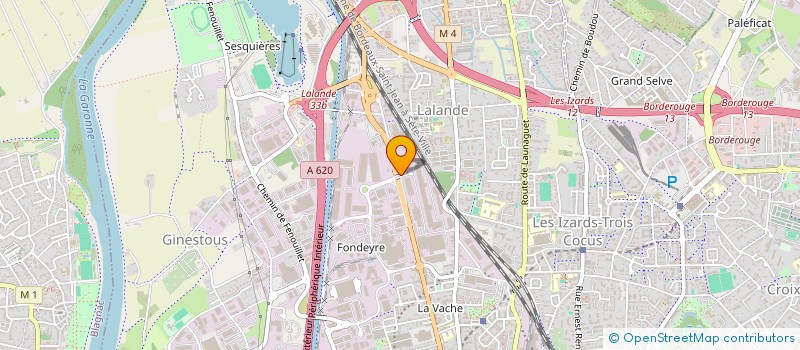 localisation de l'entreprise LES PEPITES à TOULOUSE