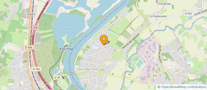 localisation de l'entreprise LES PEPITES & CO à SAINT-BERNARD