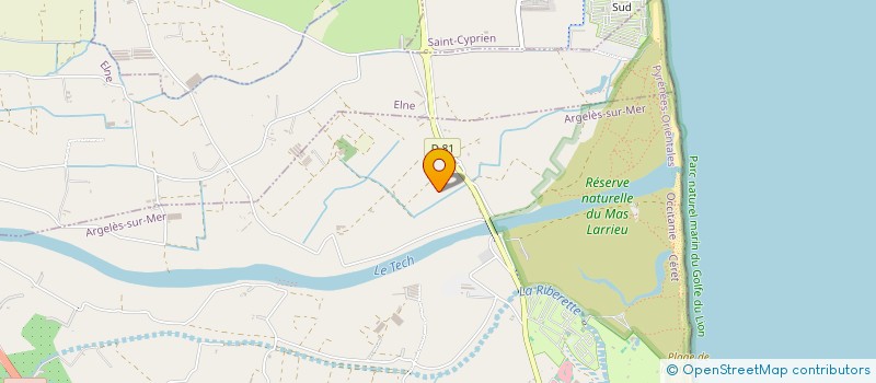 localisation de l'entreprise LES PEPITES COACHING  ARGELES-SUR-MER