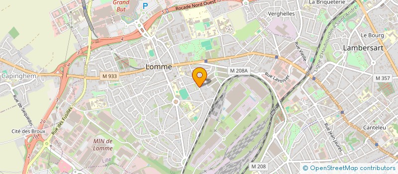 localisation de l'entreprise LES PEPITES DE CLAPETTE à LILLE