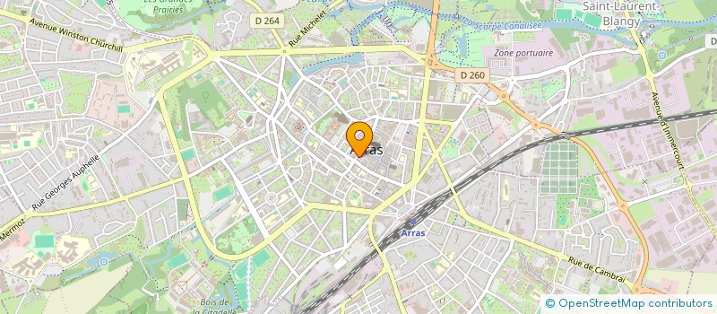 localisation de l'entreprise LES PEPITES DE CLAPETTE IV à ARRAS