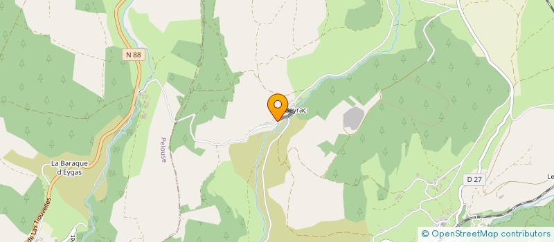 localisation de l'entreprise LES PEPITES VERTES  ALLENC