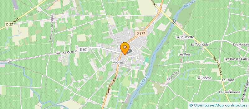 localisation de l'entreprise LES PEQUELETS à VIOLES
