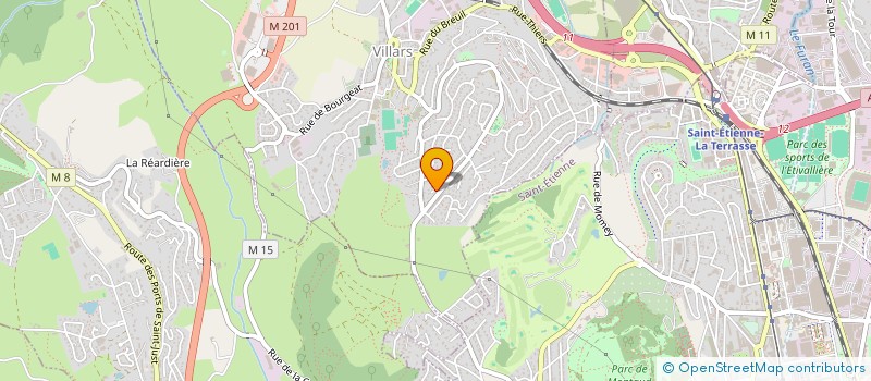 localisation de l'entreprise LES PERDRIX à VILLARS