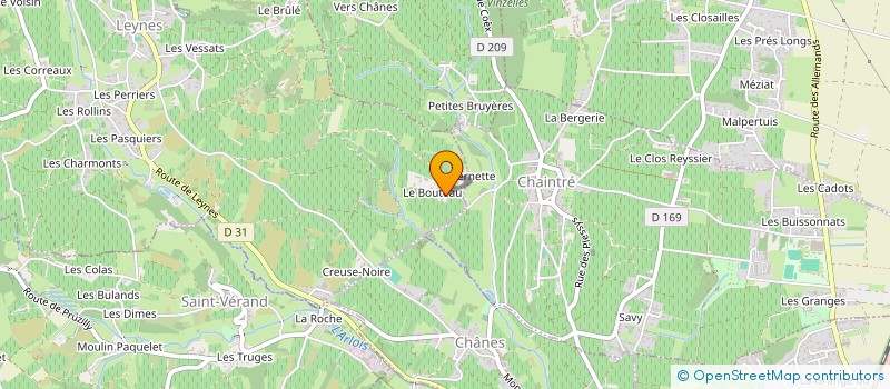 localisation de l'entreprise LES PERELLES à LEYNES