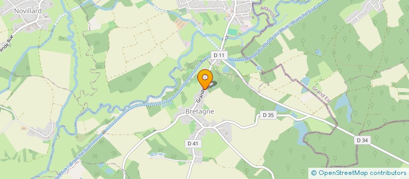 localisation de l'entreprise LES PEREMPTOIRES à BRETAGNE