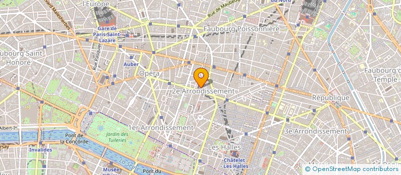 localisation de l'entreprise LES PERES FONDATEURS  PARIS