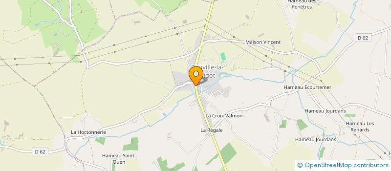 localisation de l'entreprise LES PERES LOUIS  BREUVILLE