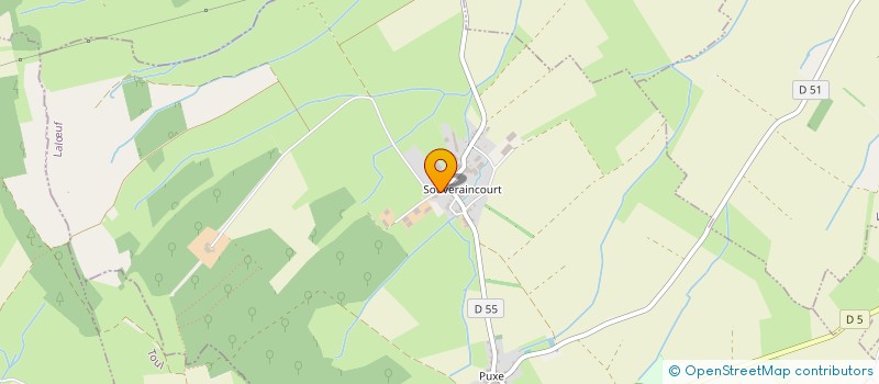 localisation de l'entreprise LES PERES THOUY  LALUF