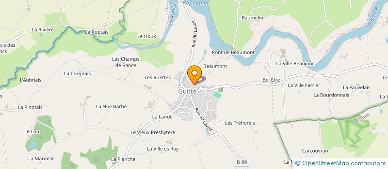 localisation de l'entreprise LES PERFORES DU CARTON  GUITTE