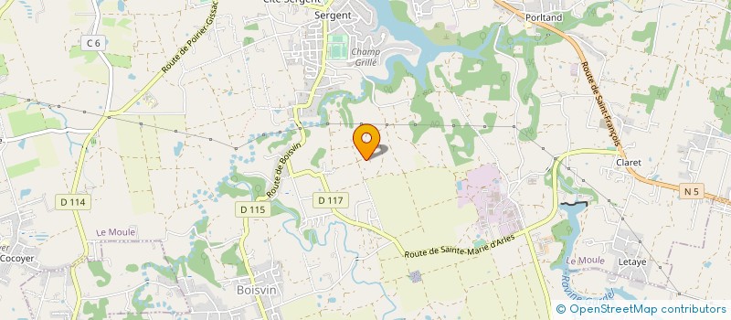 localisation de l'entreprise LES PERLES DE GUADELOUPE à LE MOULE