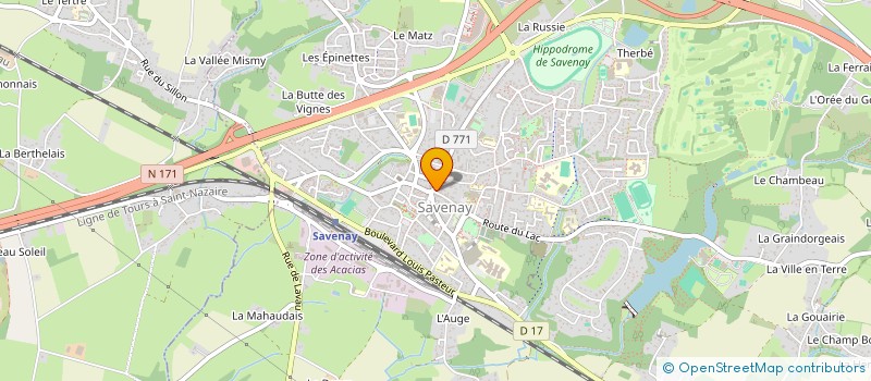 localisation de l'entreprise LES PERLES DE TI GWEN à SAVENAY