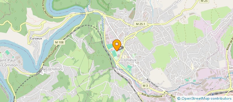 localisation de l'entreprise LES PERROQUETS D'UNIEUX  UNIEUX