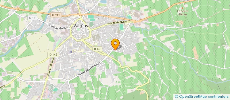 localisation de l'entreprise LES PERRUTS à VALREAS
