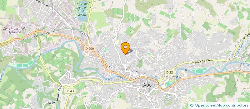 localisation de l'entreprise LES PERSEIDES  APT