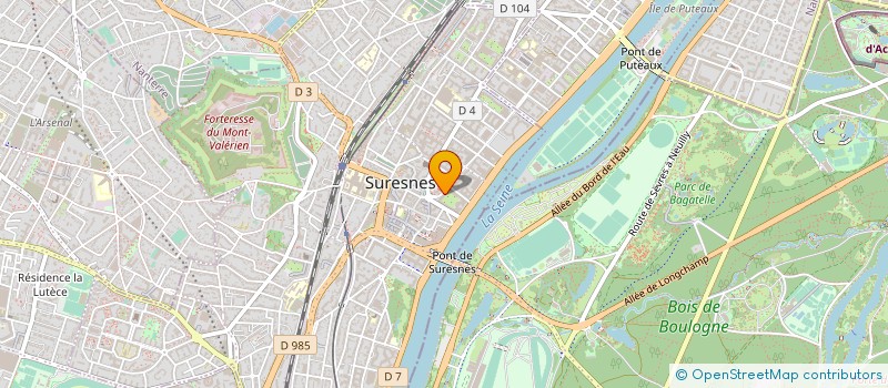 localisation de l'entreprise LES PERSPECTIVES DE SURESNES à SURESNES