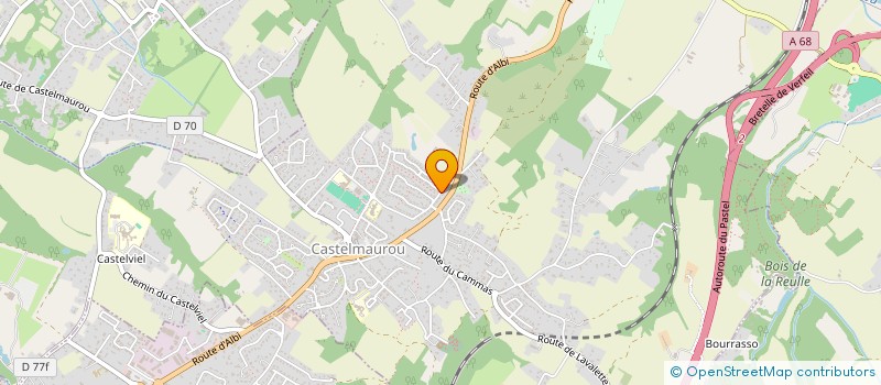 localisation de l'entreprise LES PESQUIES  CASTELMAUROU