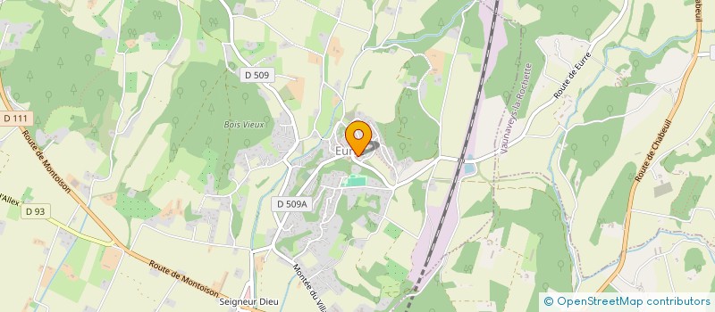 localisation de l'entreprise LES PETANQU'EURRE  EURRE