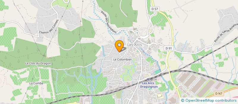 localisation de l'entreprise LES PETIS ARCS ANGES à LES ARCS