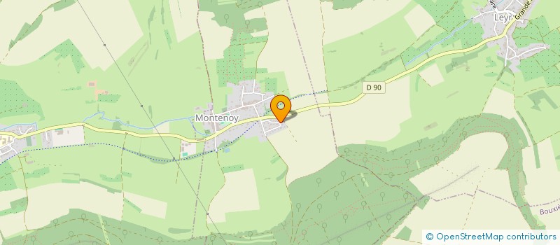 localisation de l'entreprise LES PETIT ROUIT  MONTENOY