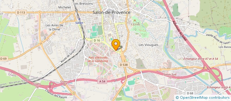 localisation de l'entreprise LES PETITES APOLLINE  SALON-DE-PROVENCE