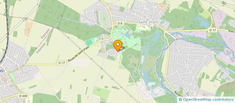 localisation de l'entreprise LES PETITES CABANES  SAINT-VRAIN