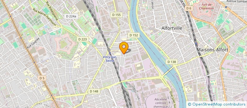 localisation de l'entreprise LES PETITES CAILLES  VITRY-SUR-SEINE