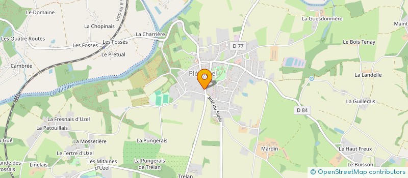 localisation de l'entreprise LES PETITES CANAILLES à PLECHATEL