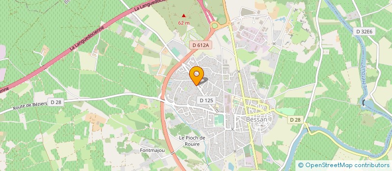 localisation de l'entreprise LES PETITES CANAILLES  BESSAN