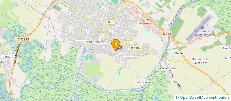 localisation de l'entreprise LES PETITES CANAILLES  SAINT-JUST-LUZAC