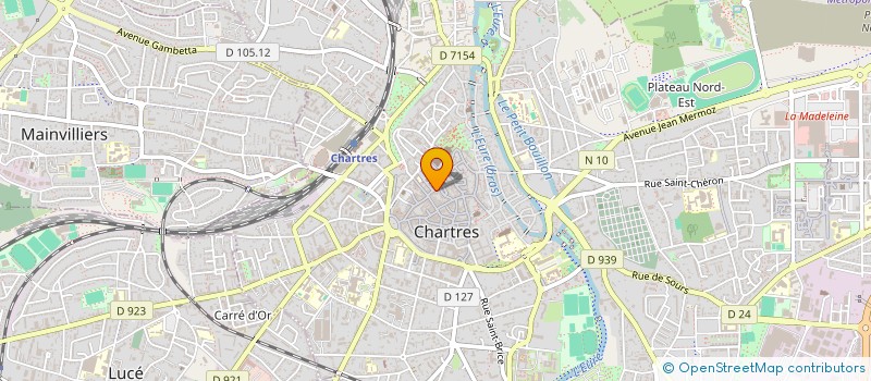 localisation de l'entreprise LES PETITES CANAILLES à CHARTRES
