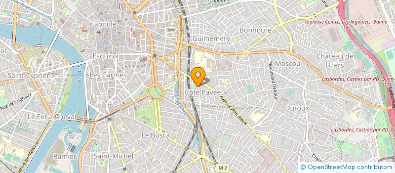 localisation de l'entreprise LES PETITES CANAILLES ASSOCIATION à TOULOUSE
