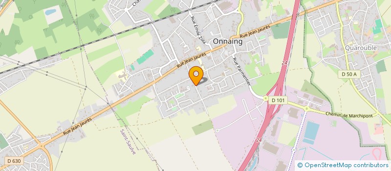 localisation de l'entreprise LES PETITES CANAILLES DU CENTRE  ONNAING