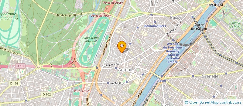 localisation de l'entreprise LES PETITES CRECHES à PARIS