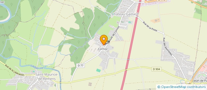 localisation de l'entreprise LES PETITES CUILLERES à CHATEAU-GAILLARD