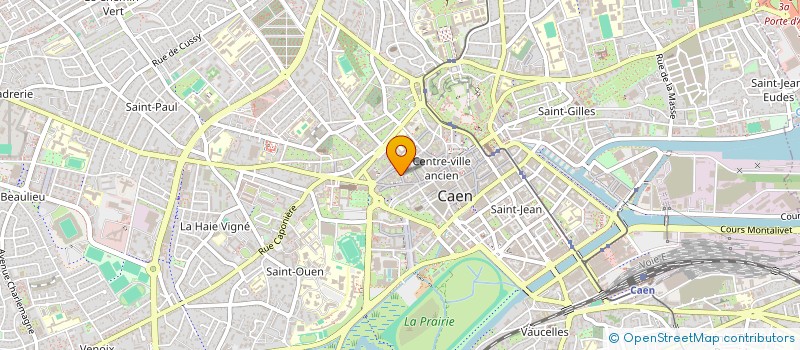 localisation de l'entreprise LES PETITES DOUCEURS à CAEN