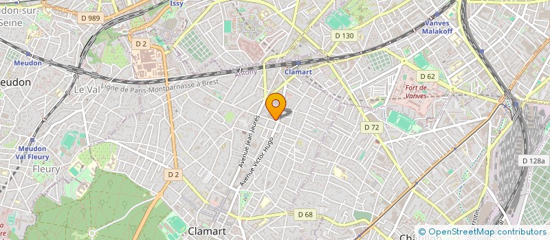 localisation de l'entreprise LES PETITES FAIMS à CLAMART
