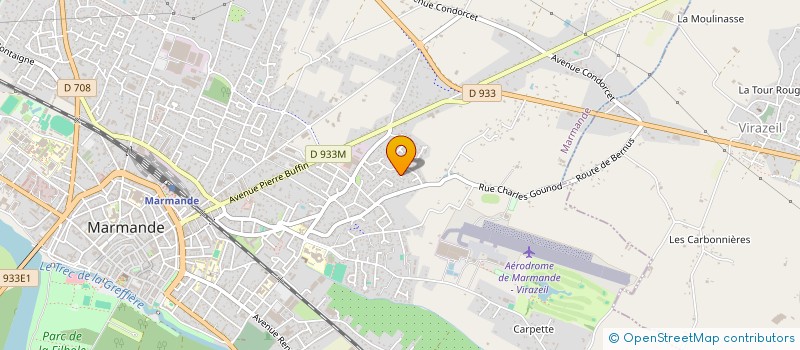 localisation de l'entreprise LES PETITES FEES  VIRAZEIL